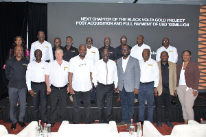 The Black Volta Gold Project is expected to produce an average of 163,000 ounces of gold per year