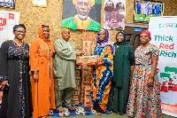 GBfoods Ghana paid acourtesy visit to National Chief Imam