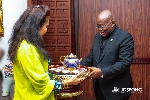 President Nana Addo Dankwa Akufo-Addo [R]
