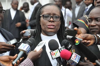 Attorney General and Minister of Justice, Gloria Akufo