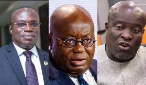 Aboagye Gyedu (L) Akufo-Addo (M) and Nii Kwartei Titus-Glover (R) Aboagye Gyedu (L) Akufo-Addo (M) and Nii Kwartei Titus-Glover (R)