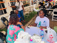 File photo from the health screening