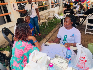 File photo from the health screening