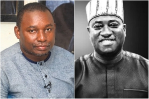 Solomon Owusu (L) shares details of a private conversation he had with the late Murtala Muhammed (R)