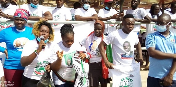 The peace walk is part of activities promoting peace before, during, and after the election