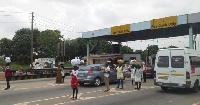 The unavailability of land to expand the gates of the toll booth remains an issue.