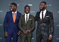 Hollywood siblings Kwame Boateng, Kofi Siriboe and Kwesi Boakye aka K Brothers