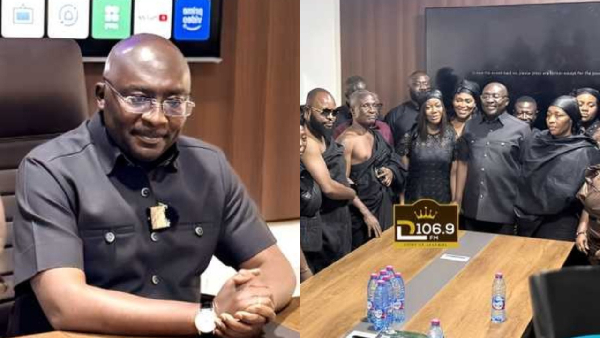 Bawumia's donation is to help with the preparations for the celebration