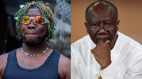 Showboy (L) believes Ken Ofori-Atta (R) may seek political asylum