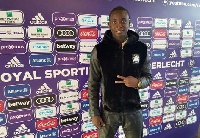 Dauda Mohammed has been training with the first team of Anderlecht