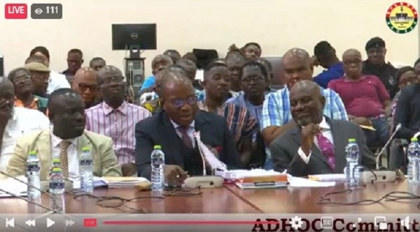 A scene from the hearing on February 28, 2024