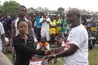 Gifty Koomson  won the C/R Millennium Marathon female category