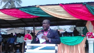 District Chief Executive (DCE) for Birim North, Mr Raymond Nana Damptey