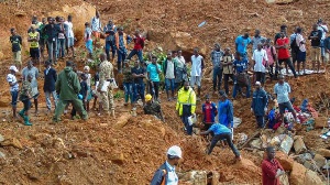 File photo; Sierra Leone was recently hit with a tragic mudslide