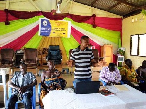 Chairman of the Brong-Ahafo Regional Chapter of the Tax Justice Coalition, Mr Raphael Godlove Ahenu