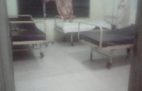 The situation at one of the wards on Tuesday evening