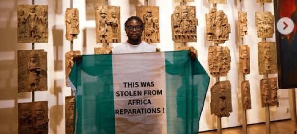 Nigerian rapper and activist Emmanuel Great Okugun