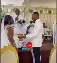 Kumawood actor, Salinko and his new wife