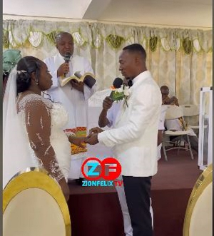 Kumawood actor, Salinko and his new wife