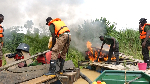 National Concerned Small-Scale Miners destroy 80 chanfan platforms