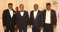 James Gnanaraj Rajamani CEO, first left and Immanuel Paulraj Rajamani, M.D, first on the right