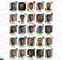 Ghana has called up 25 players for its upcoming AFCON qualifier against Sudan