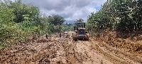 The poor nature of Kutukrom road in the Western Region