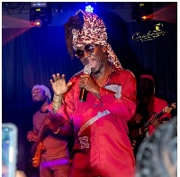 Kojo Antwi performed his hit songs at the event