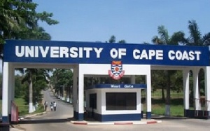 Entrance of University of Cape Coast