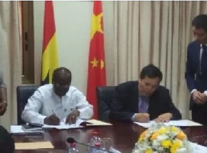 Ghana Signs Agreement Form
