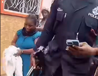Gloria was apprehended by residents and subsequently handed over to the police