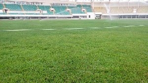 The beautiful pitch is ready the tournament