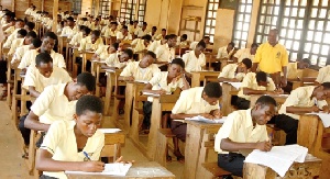 Students Sitting Exams