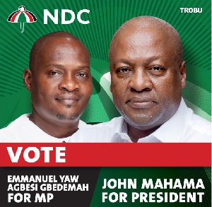 Agbesi Gbedemah believes the NDC is ordained for victory on December 7