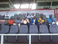 Team GFA with ace broadcaster, Kwabena Yeboah