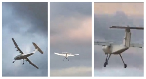 The test demonstrated the aircraft’s potential to support firefighting operations