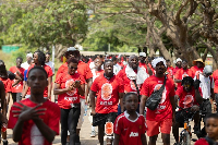 The event, which coincided with Ghana’s Farmers’ Day holiday, pulled large numbers