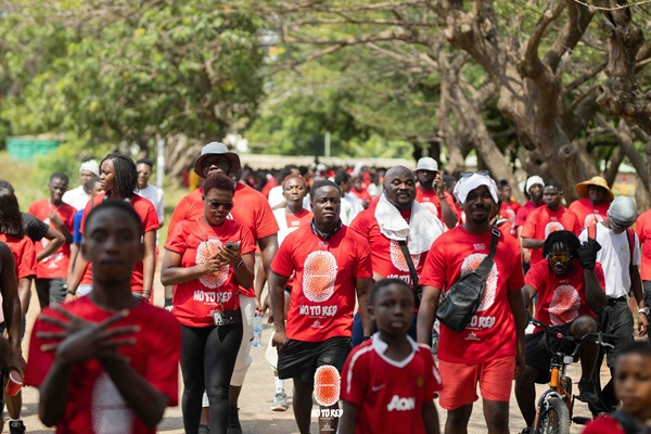 The event, which coincided with Ghana’s Farmers’ Day holiday, pulled large numbers