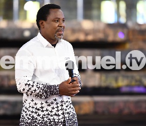 The late T. B. Joshua