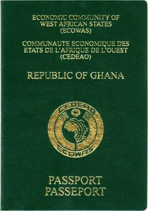 Ghana Biometric Passport