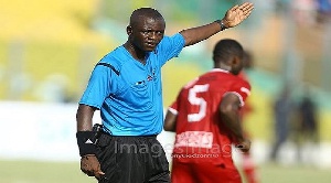 Referee Nuhu Liman was allegedly assaulted by the Berekum Chelsea fans