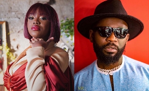 Ghanaian songstress Gyakie and Bisa Kdei