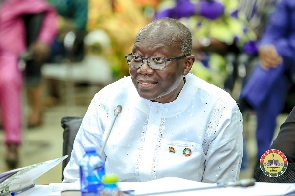 Finance minister Ken Ofori-Atta