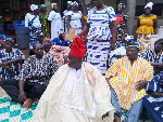 Melchizedek Musah Jamung II during his installation