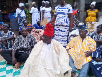 Melchizedek Musah Jamung II during his installation