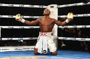 Isaac 'Royal Storm' Dogboe is WBO junior featherweight title holder