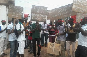 Flour Mill Workers On Strike