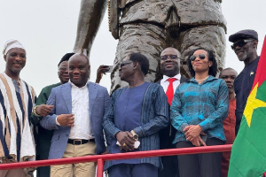 Ghanaian delegation honours Thomas Sankara in Burkina Faso