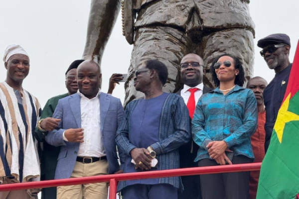 Ghanaian delegation honours Thomas Sankara in Burkina Faso