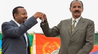 Ethiopia PM Abiy Ahmed with Eritrean president Isaias Afwerki